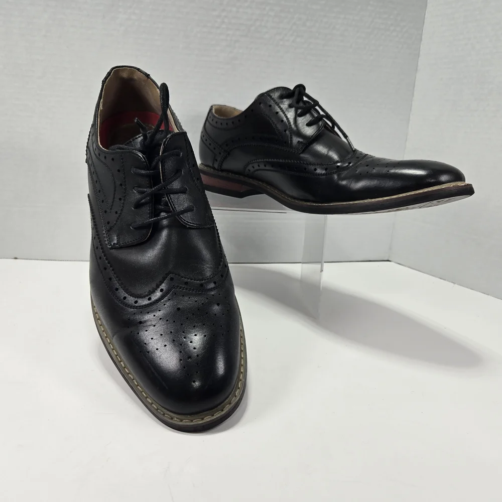 Bruno Marc Men's Prince Classic Leather Formal Oxford Wingtip Dress Shoe 12 Wide